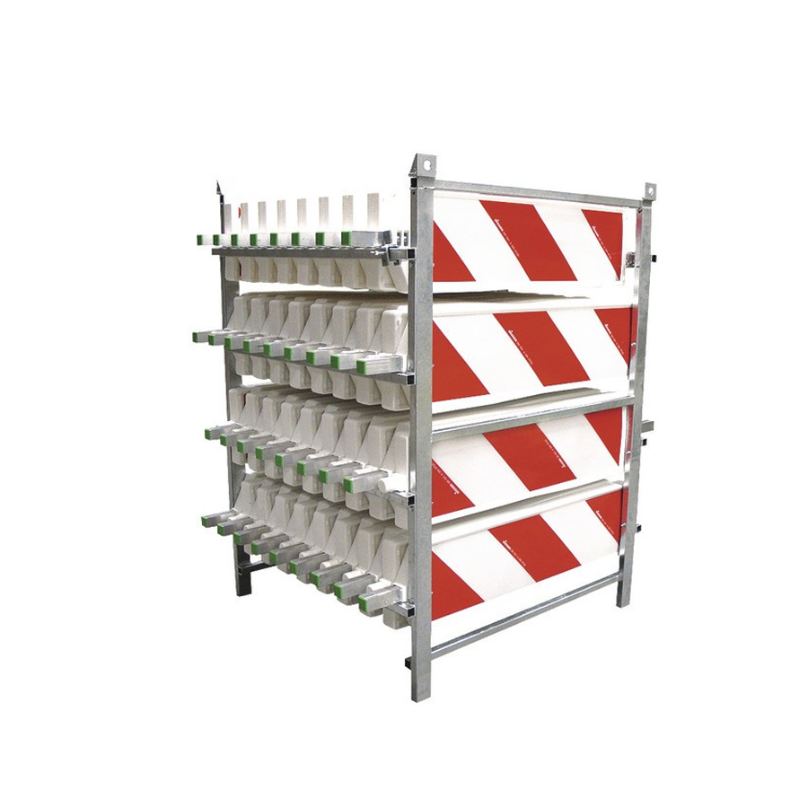 Transport- und Lagergestell für 60 bis 72 Baken, abhängig vom Bakentyp