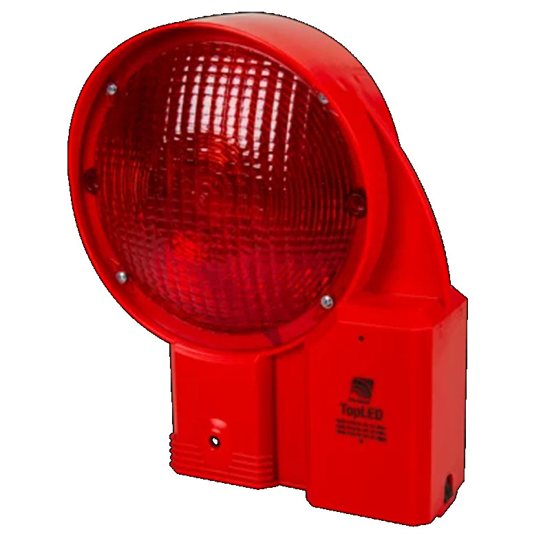 TopLED Sicherheitsbakenleuchte rot, zweiseitig