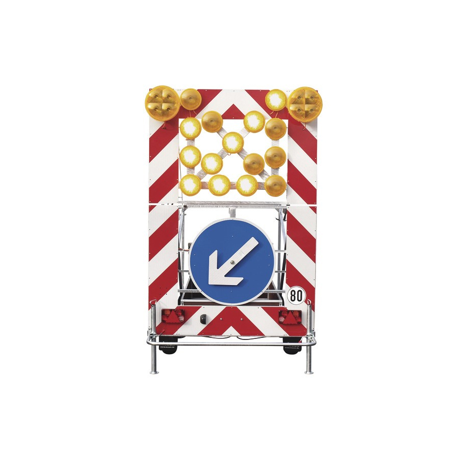 Fahrbare Absperrtafel Typ B 2