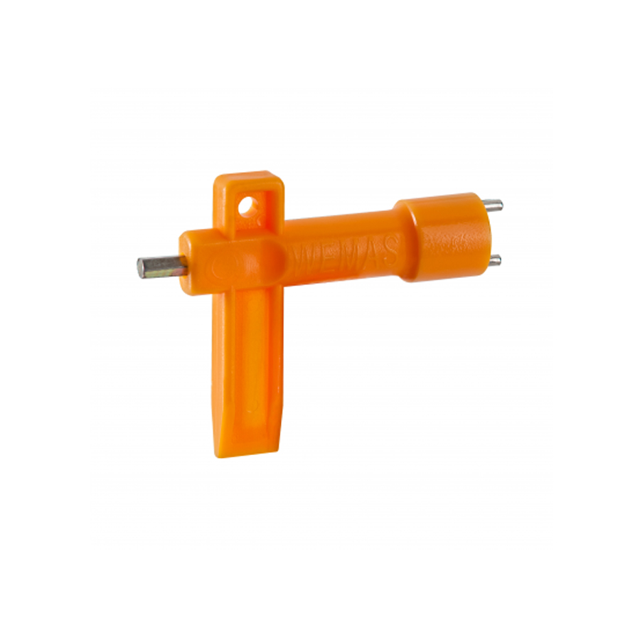 Lampenschlüssel gelb