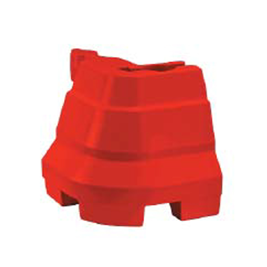 Eckelement 520 mm rot