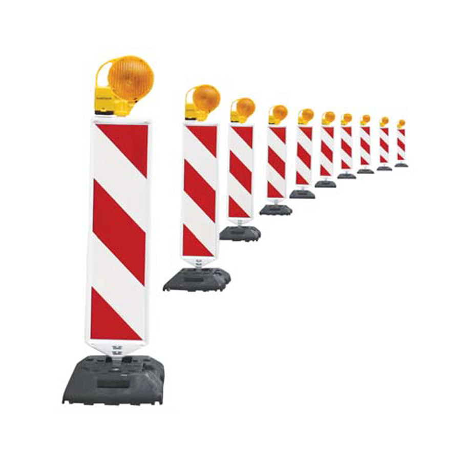 BakoTaper Typ 628 LED-Flash Führungslichtleuchte, einseitig gelb