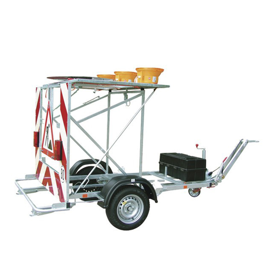 Fahrbare Absperrtafel Typ B 1 