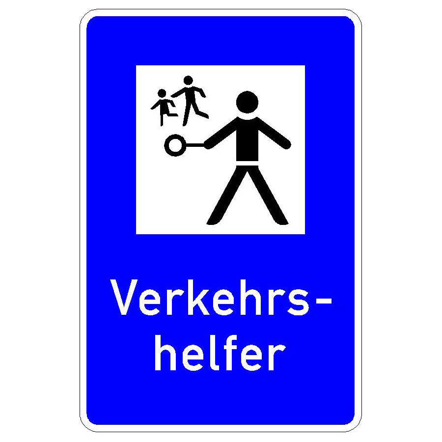 Verkehrszeichen (356) - StVO Verkehrshelfer