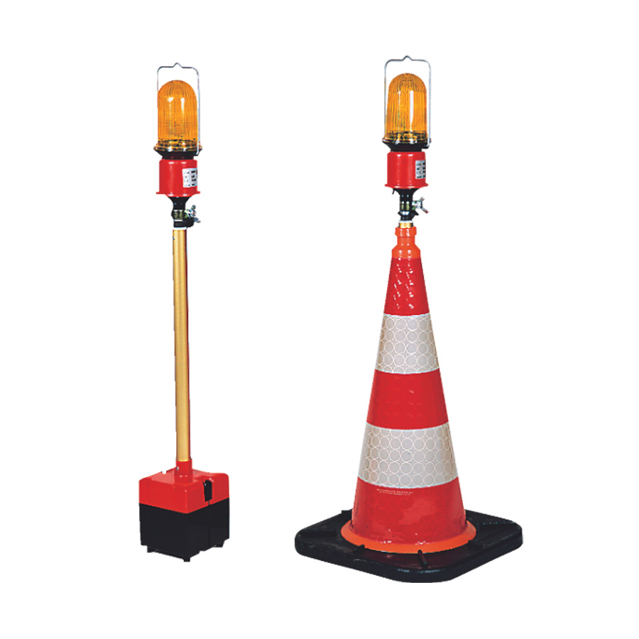 Leitkegel-Blitzleuchten, 360° Rundstrahler