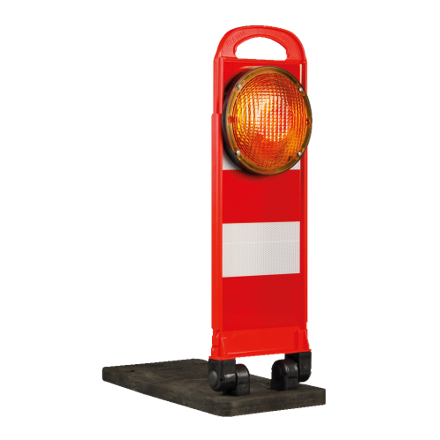 FlashMax mit gelber LED-Blitz-Leuchte synchronisierbar