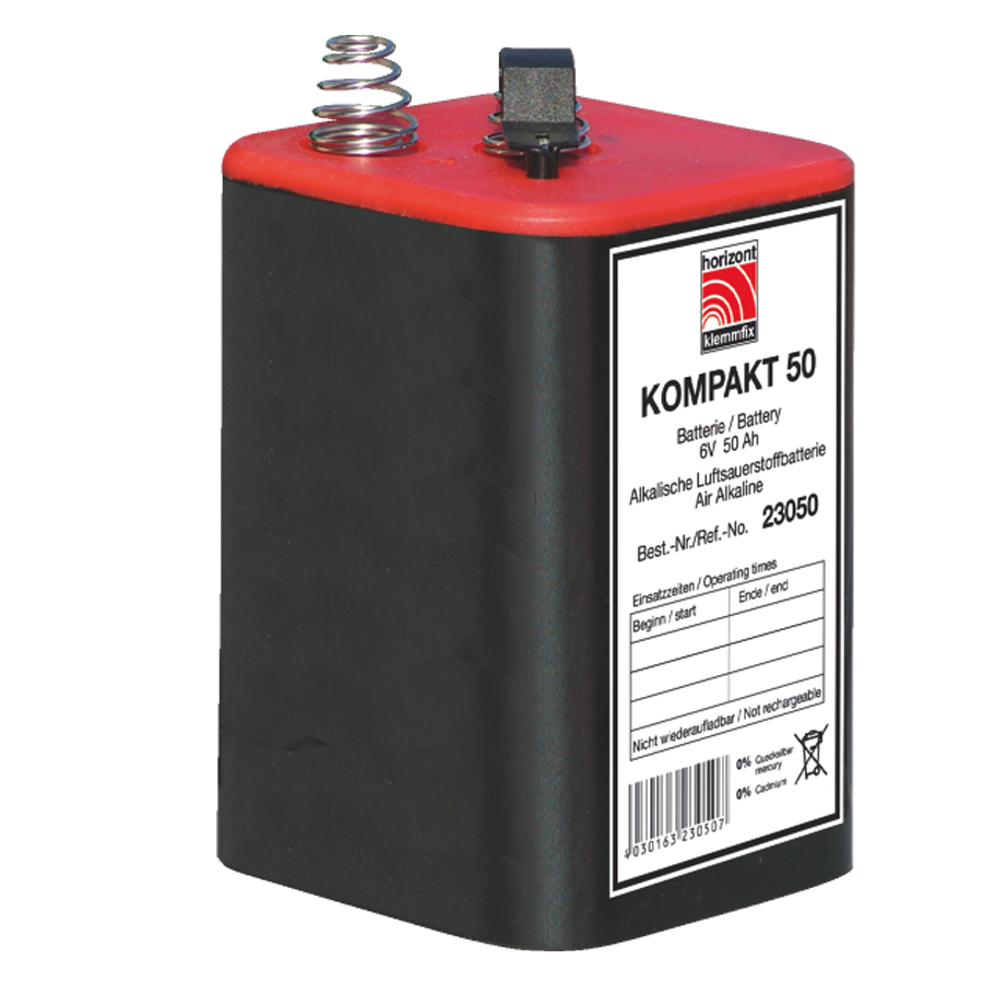 KOMPAKT 50, 6 V- / 50 Ah 