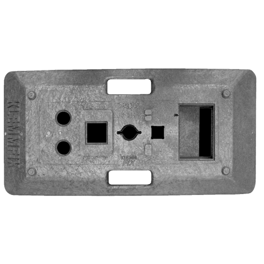 Horizont Sicherheitsbaken-Fußplatte D300M