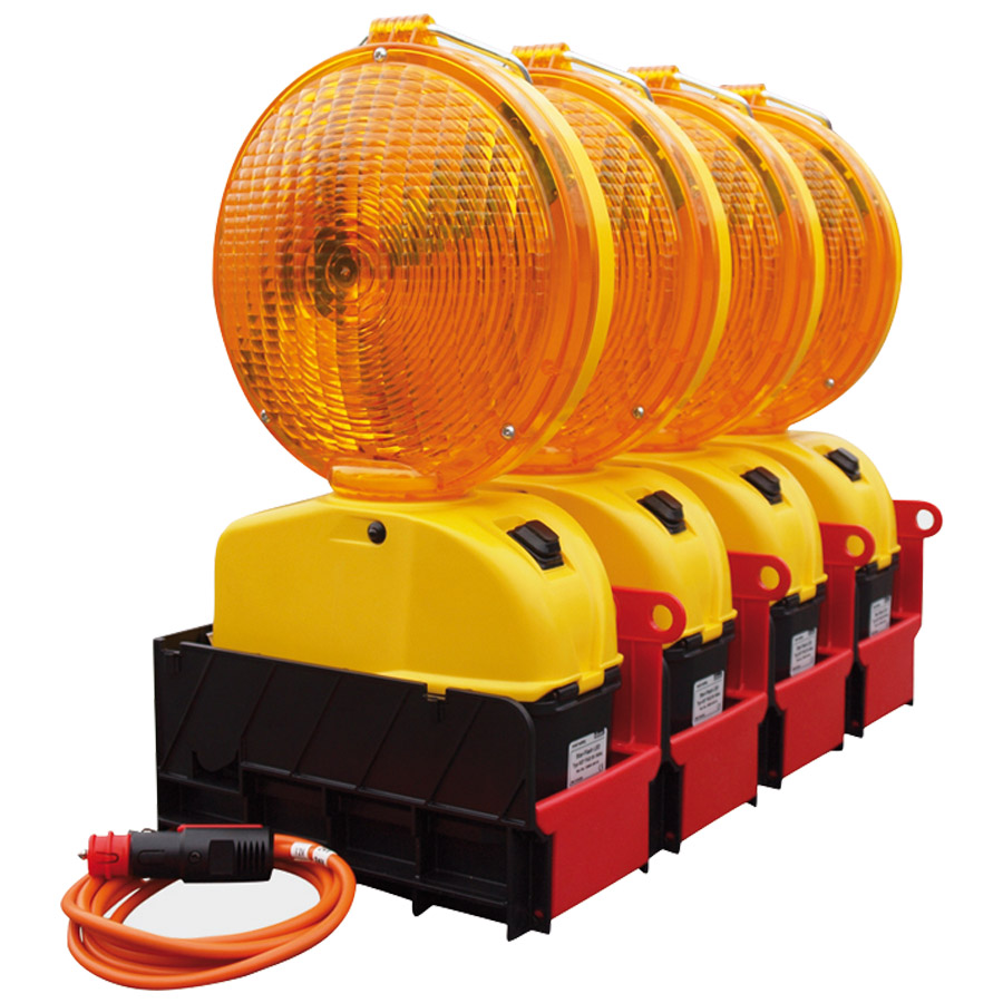 Star-Flash LED Typ 627 B Führungslichtanlage,zweiseitig gelb,für Batteriebetrieb