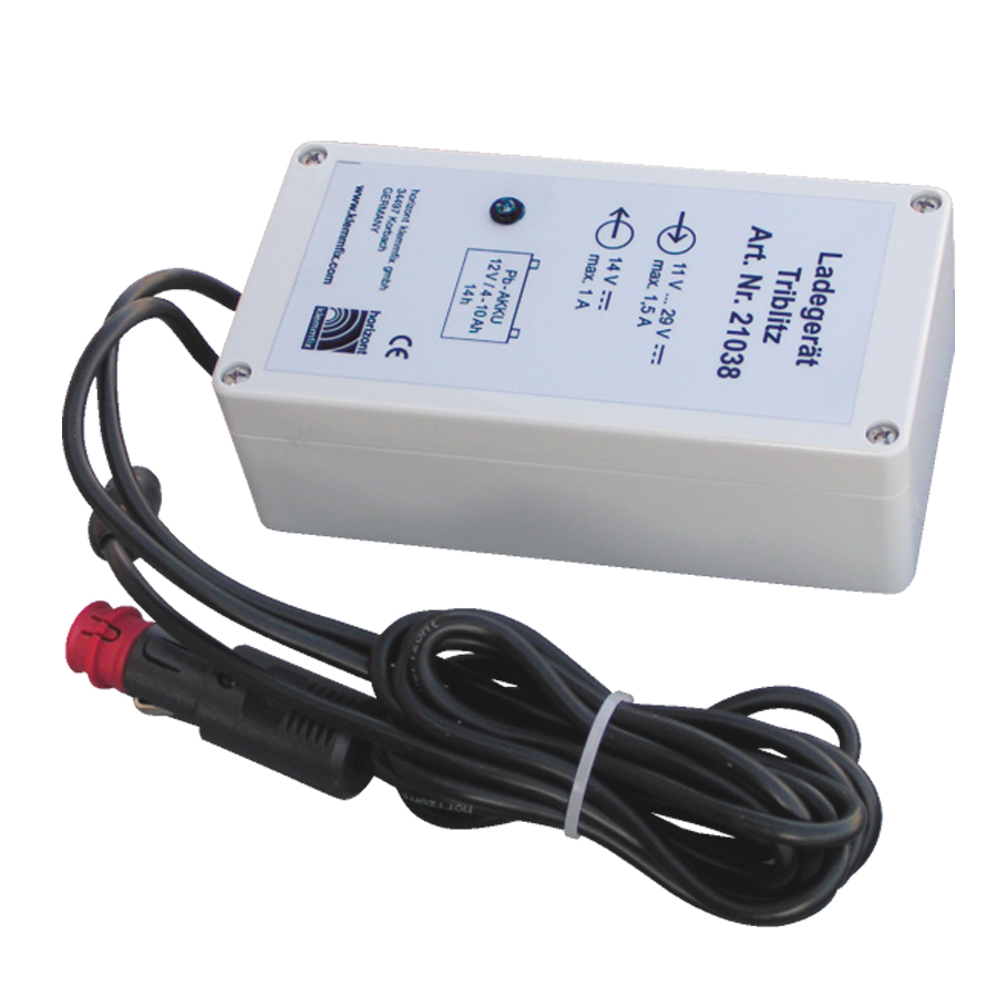 Kfz- Ladegerät 12 / 24 V- / 12 V- für TRI-Blitz 1