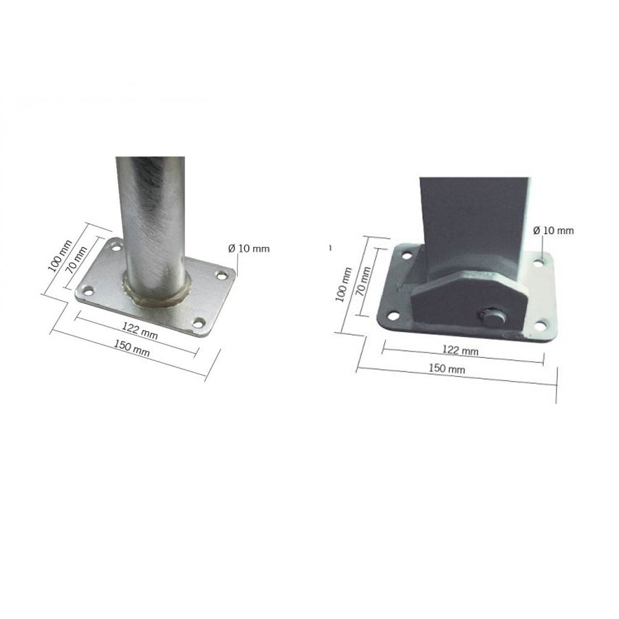 Befestigungsschraubensatz Typ 1 für ortsfeste Dübelbefestigungen 