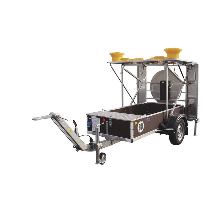 Fahrbare Absperrtafel Typ B 2