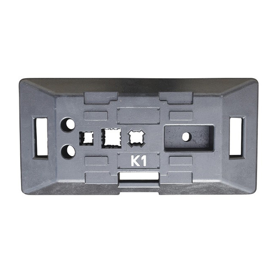 Universal-Sicherheitsbakenfußplatte "K1" 