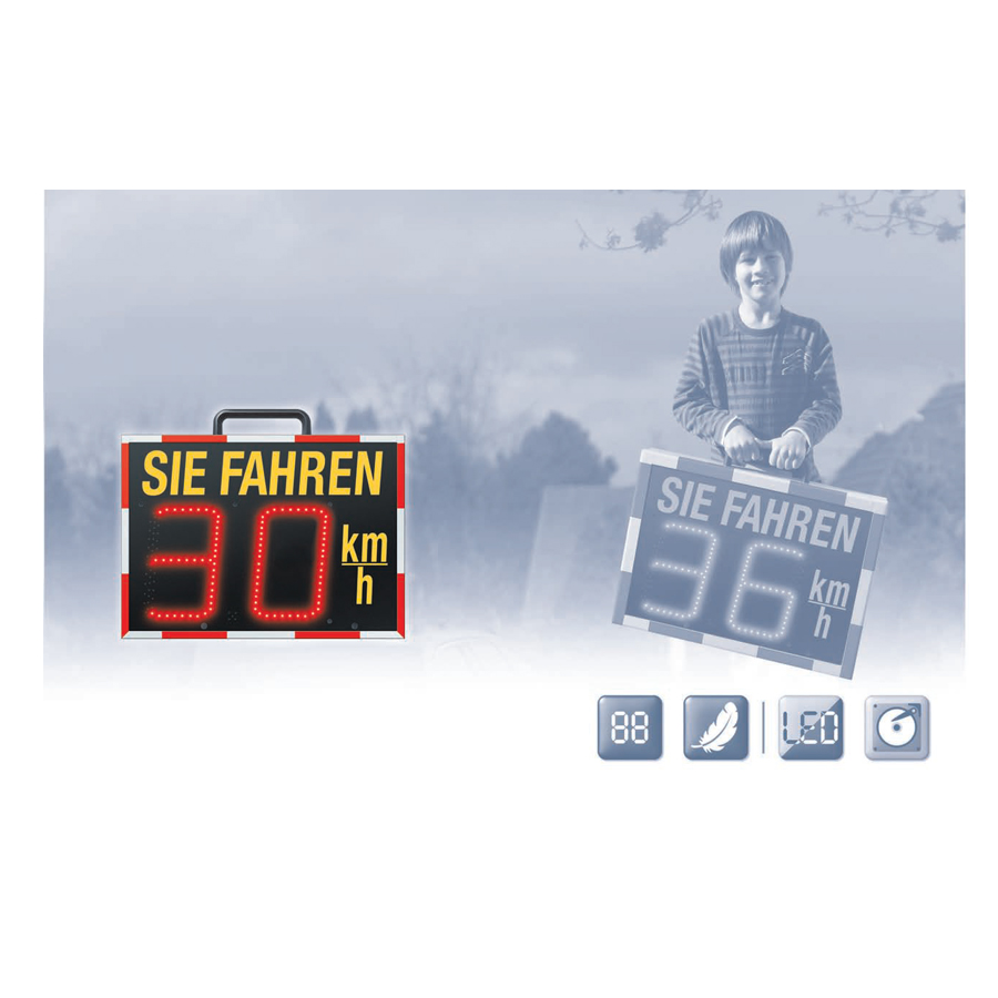 viasis BASIC-D Geschwindigkeitsdisplay